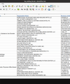 Screenshot of the sample HCP data packaged in this digital product.