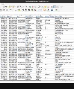 Screenshot of the 2nd sample HCP data packaged in this digital product.