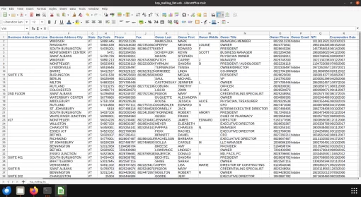 Screenshot of the 2nd sample HCP data packaged in this digital product.